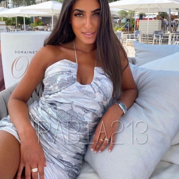 ZARA DRAPED DRESS WITH METALLIC THREAD - Picture 2 of 11